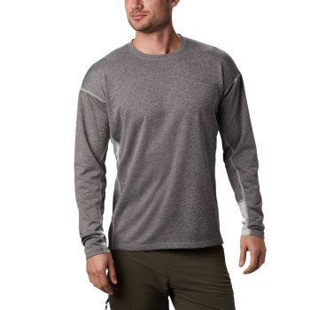 Pánské Mikiny Columbia Irico Knit Long Sleeve Crew Neck Šedé QNDKOR235